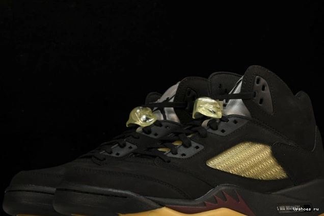 Maniére SP Black Jordan A FD1330-001 Ma Retro 5 0727